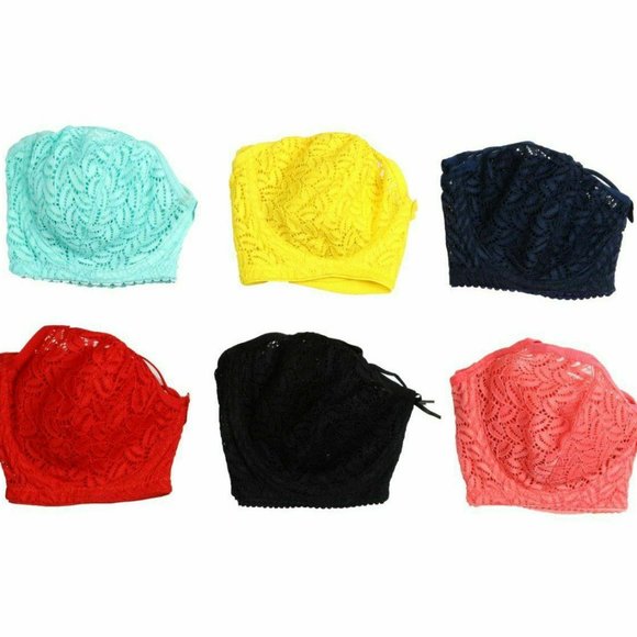 Sheer Floral Underwired Sexy Bra & Pantie Non-Padded set - Picture 5 of 6